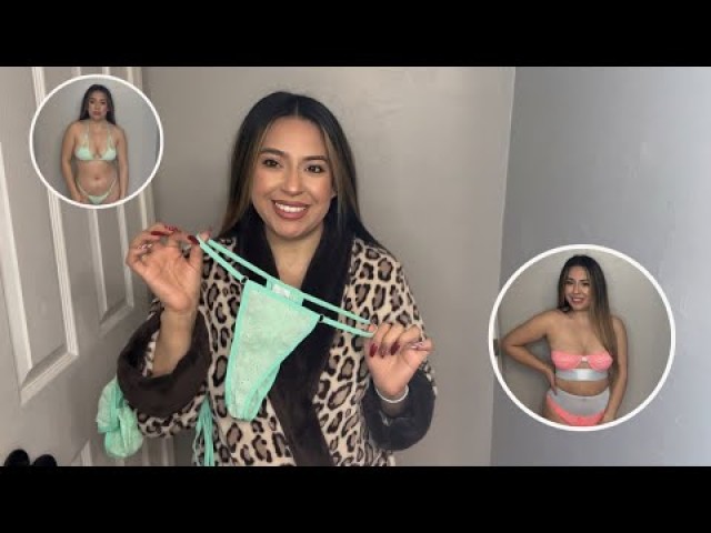 Magaly Sotelo Seethrough Newvideo Sexy Lingerie Watching Video Try On